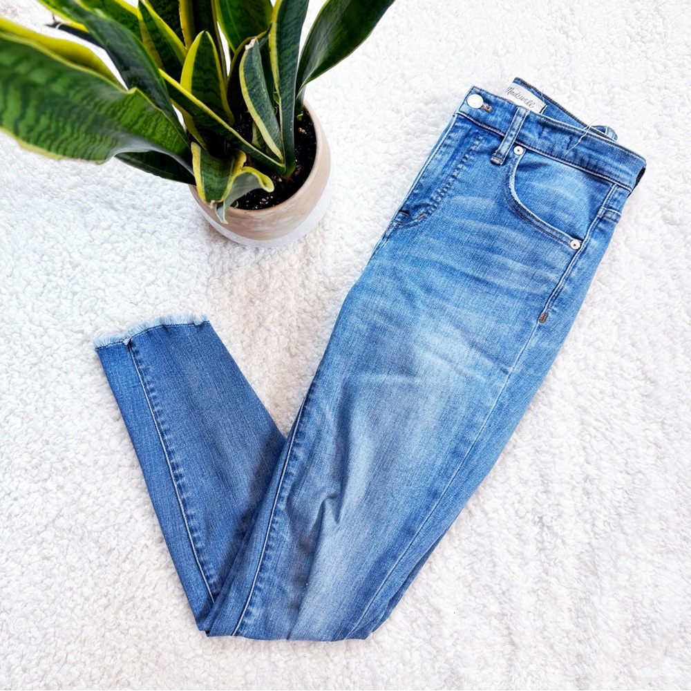 Madewell 10” high-rise skinny jeans